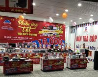 Mua sắm trong phiên chợ Tết tại Điện máy Thiên Hòa