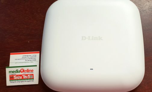 Access Point D-Link DAP-2610 phát Wi-Fi AC với tính năng PoE