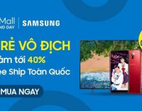 Ngày 10-10: Ngày Super Brand Day siêu giảm giá sản phẩm Samsung trên Lazada