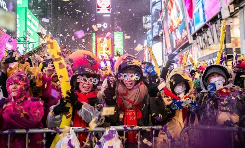 Giao thừa 2019 trên Times Square