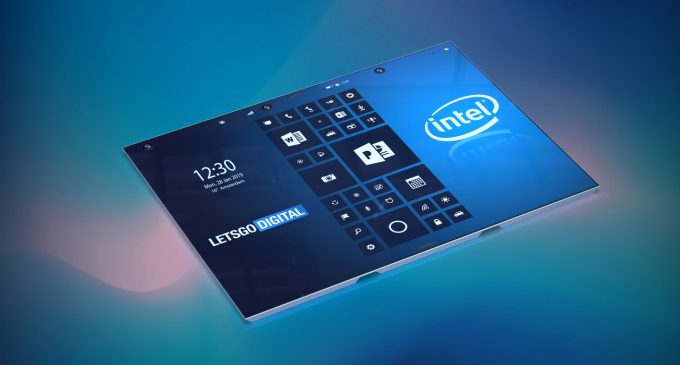 Intel đưa ra ý tưởng smartphone gập 3