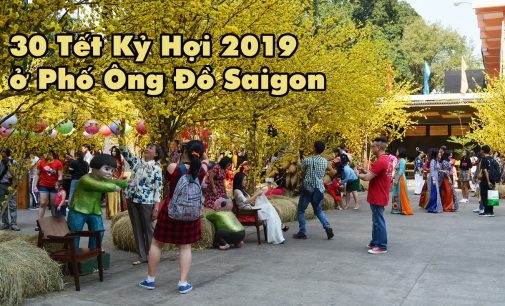 VIDEO: 30 Tết Kỷ Hợi 2019 ở Phố Ông Đồ Saigon