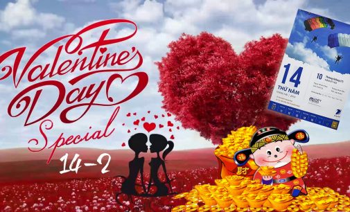 Thần Tài năm Kỷ Hợi mừng Valentine’s Day 2019