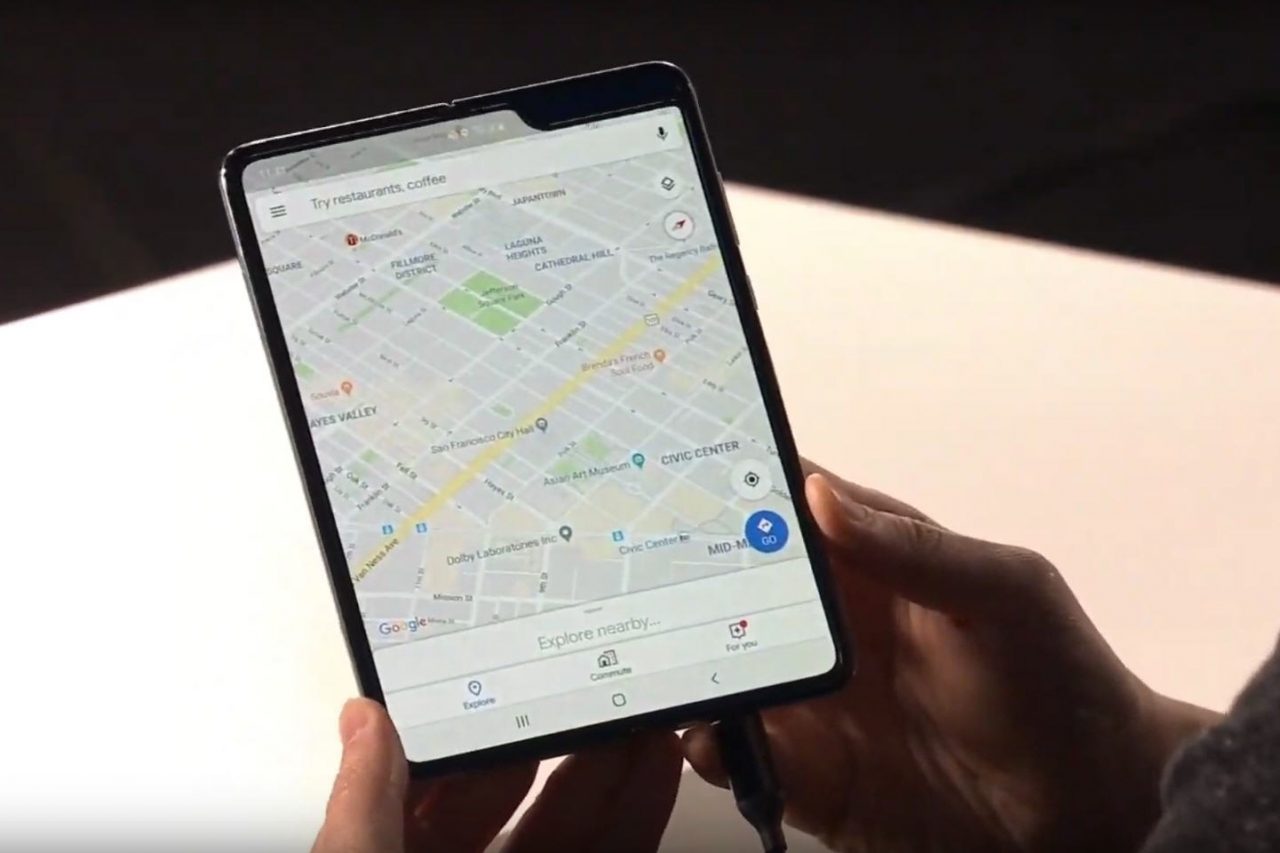 Smartphone màn hình gập Samsung Galaxy Fold