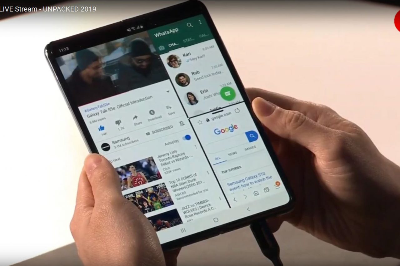 Smartphone màn hình gập Samsung Galaxy Fold