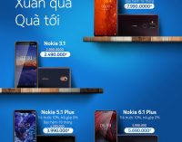 Nokia khuyến mại giảm giá cho 3 mẫu smartphone