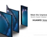 Chiếc smartphone gập Huawei Mate X với 3 màn hình