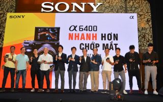 Ra mắt máy ảnh Sony A6400 lấy nét nhanh nhất thế giới tại thị trường Việt Nam