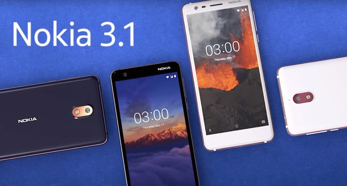 Nokia 3.1 được nâng cấp lên hệ điều hành Android 9 Pie