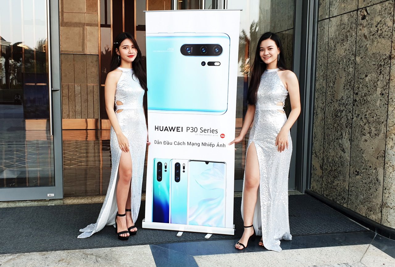 Huawei ra mắt dòng smartphone P30 series ở Việt Nam (TP.HCM ngày 2-4-2019)