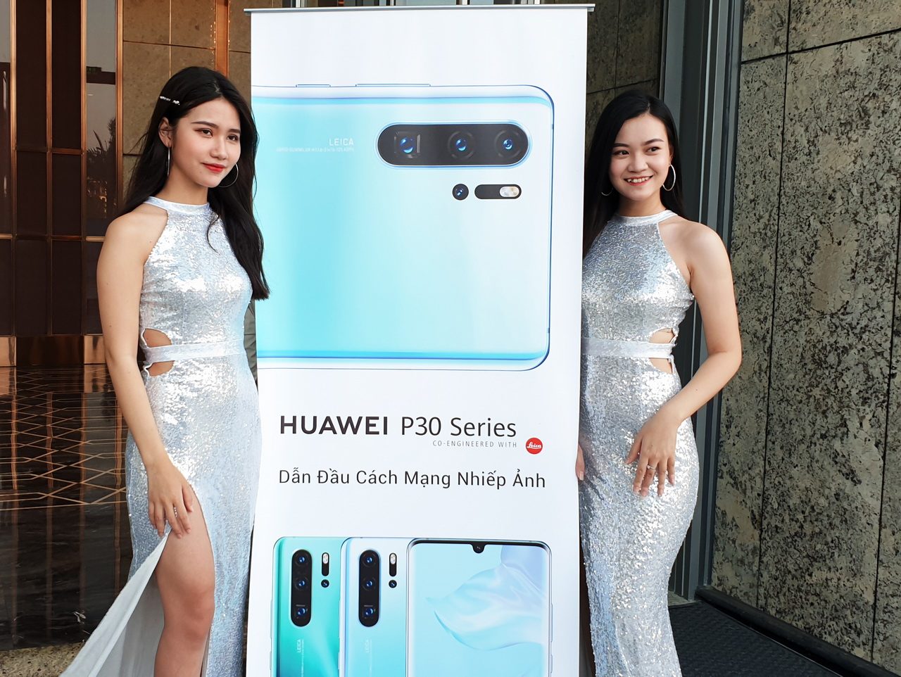 Huawei ra mắt dòng smartphone P30 series ở Việt Nam (TP.HCM ngày 2-4-2019)