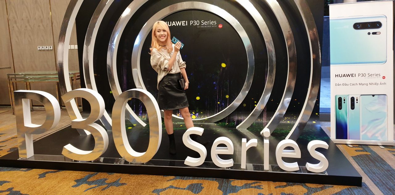 Những KOL, ngôi sao showbiz... tại sự kiện Huawei ra mắt dòng smartphone P30 series ở Việt Nam (TP.HCM ngày 2-4-2019)