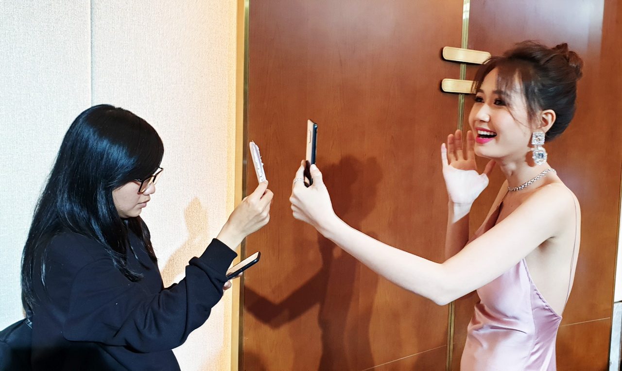 Những KOL, ngôi sao showbiz... tại sự kiện Huawei ra mắt dòng smartphone P30 series ở Việt Nam (TP.HCM ngày 2-4-2019)