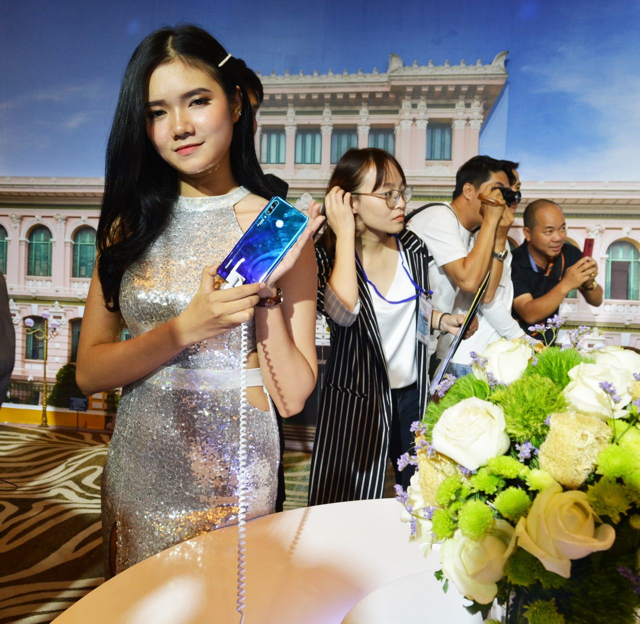 Huawei ra mắt dòng smartphone P30 series ở Việt Nam (TP.HCM ngày 2-4-2019)