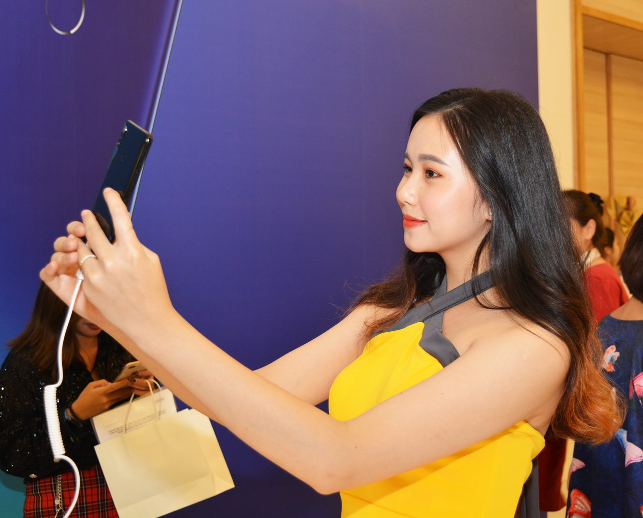 Sự kiện ra mắt smartphone Realme 3 tại TP.HCM chiều 4-4-2019