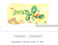 Giỗ Tổ Hùng Vương trên Google