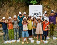 Samsung tiếp tục dự án tặng đèn năng lượng mặt trời cho các vùng xa ở Việt Nam