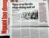 Nguy cơ vạ lây nếu nhập nhằng xuất xứ