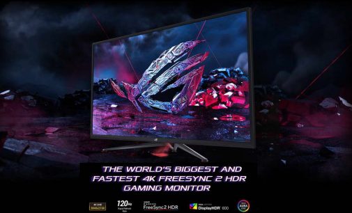 ASUS ra mắt màn hình chơi game ROG Strix XG438Q 4K 43 inch