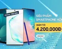 Hệ thống cửa hàng Phong Vũ bắt đầu bán smartphone