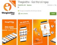 Ứng dụng Thế Giới Thợ, giải pháp công nghệ kết nối giữa thợ và người có nhu cầu