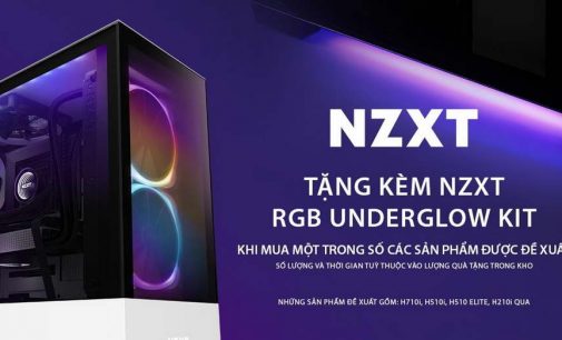 NZXT khuyến mại Underglow RGB LED mới cho thùng gaming PC H series