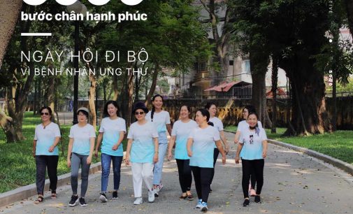 “5.000 bước chân hạnh phúc” – Ngày hội đi bộ vì bệnh nhân ung thư Việt Nam 