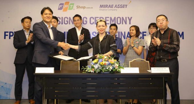 FPT Shop và Mirae Asset Finance Vietnam hợp tác cải tiến phương thức trả góp cho khách hàng