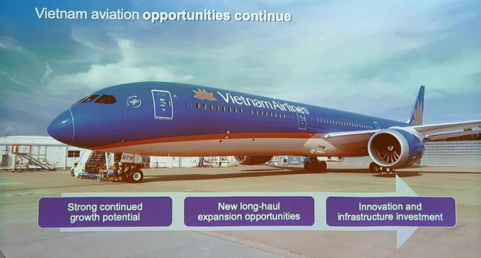 Boeing dự báo hàng không Việt Nam sẽ thúc đẩy sự phát triển của ngành tại Đông Nam Á