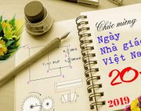 Chúc mừng Ngày Nhà giáo Việt Nam 20-11-2019