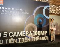 Xiaomi ra mắt Mi Note 10 ở Việt Nam