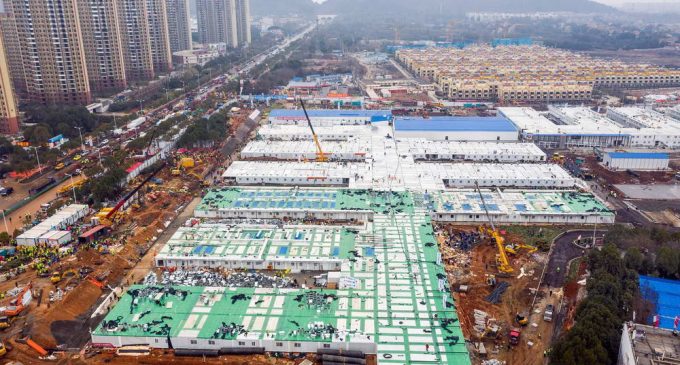 Bệnh viện dã chiến 1.000 giường ở Wuhan được xây xong trong 10 ngày