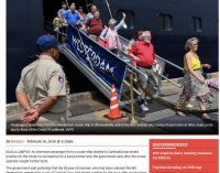 Nữ hành khách Mỹ trên du thuyền MS Westerdam test lần 2 vẫn dính virus nCoV