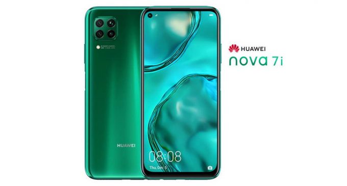 HUAWEI nova 7i với 4 camera AI được bán tại Việt Nam