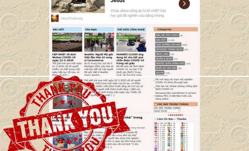 19 triệu lời cảm ơn các bạn