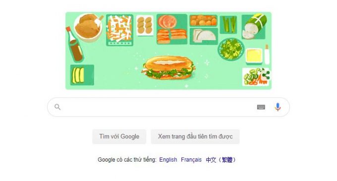 Google giới thiệu Doodle Bánh mì Việt Nam tại 10 quốc gia