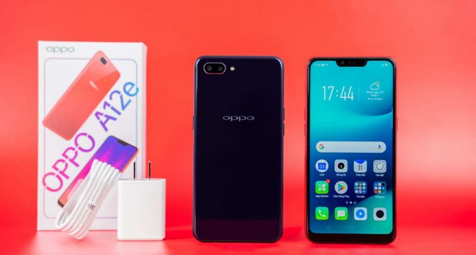 Smartphone OPPO A12e được bán online tại Việt Nam
