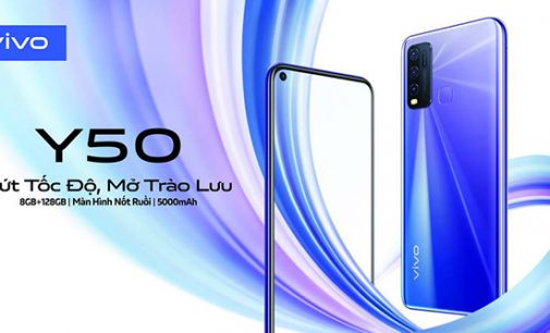Smartphone vivo Y50 với pin 5.000mAh ra mắt thị trường Việt Nam