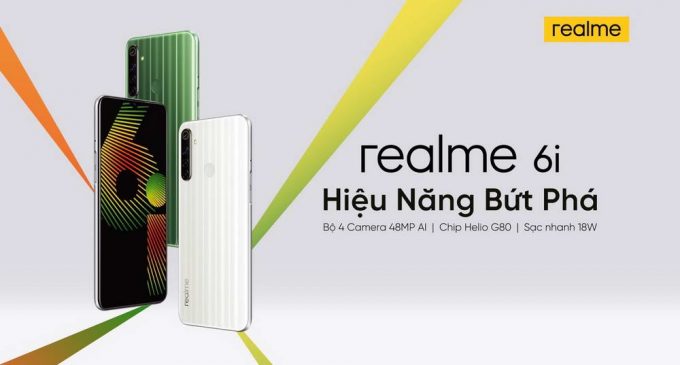 Realme ra mắt smartphone Realme 6i và vòng tay thông minh Realme Band