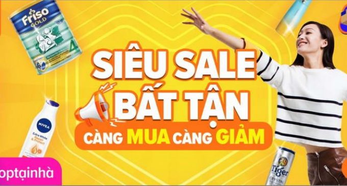 Tuần lễ “Siêu sale bất tận” trên Lazada