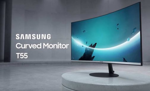 Màn hình Samsung T55 có độ cong 1000R đầu tiên ở Việt Nam