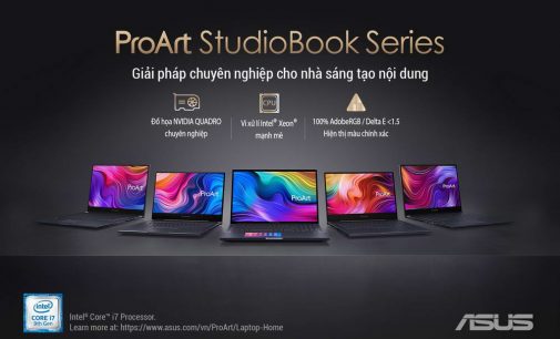 Dòng laptop chuyên nghiệp ASUS ProArt StudioBook 2020 cho nhà sáng tạo nội dung