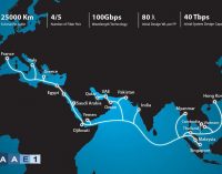 Tuyến cáp biển AAE-1 lại bị sự cố