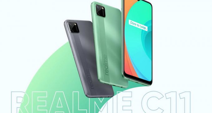 Trên tay smartphone Realme C11