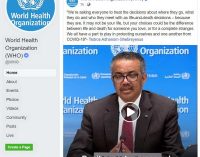 WHO khuyến cáo mọi người phải biết tự bảo vệ mình trong thời COVID-19