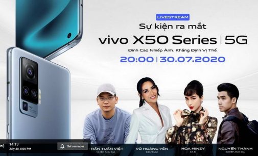 Vivo Việt Nam ra mắt dòng smartphone cao cấp vivo X50 series