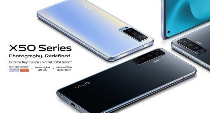 Smartphone vivo X50 Pro với camera Gimbal và 5G ra mắt thị trường Việt Nam