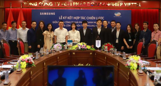 Samsung Việt Nam hợp tác chiến lược với Tổng Công ty Giải pháp Doanh nghiệp Viettel