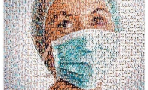 Tấm ảnh ghép vinh danh 198 nhân viên y tế Mexico chết vì COVID-19