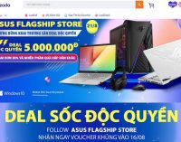 ASUS Việt Nam mở gian hàng chính hãng ASUS Flagship Store x LazMall trên Lazada